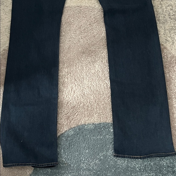 GAP Women's Dark Blue Straight Jeans - Picture 4 of 6